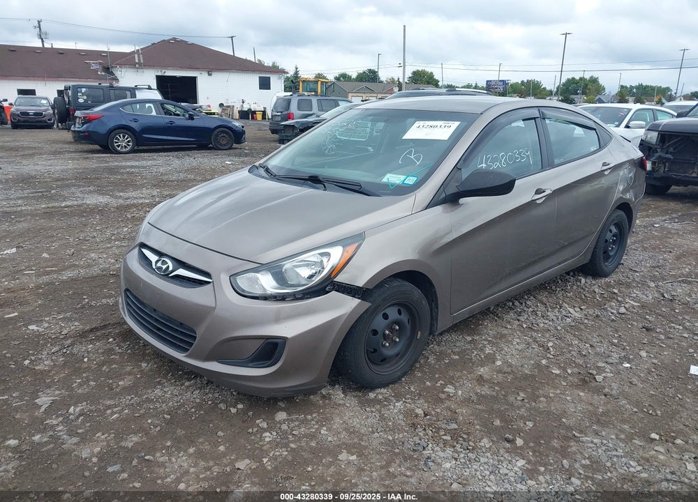 2013 HYUNDAI ACCENT VIN: KMHCT4AE1DU453768