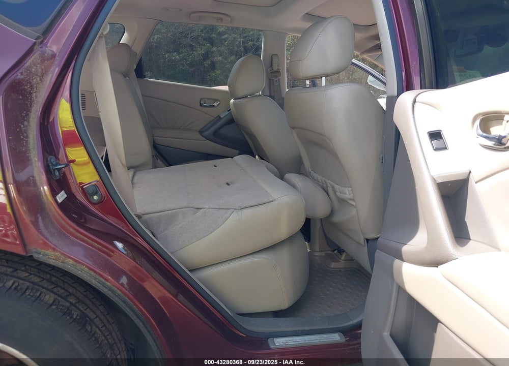 2009 NISSAN MURANO SL VIN: JN8AZ18UX9W010721