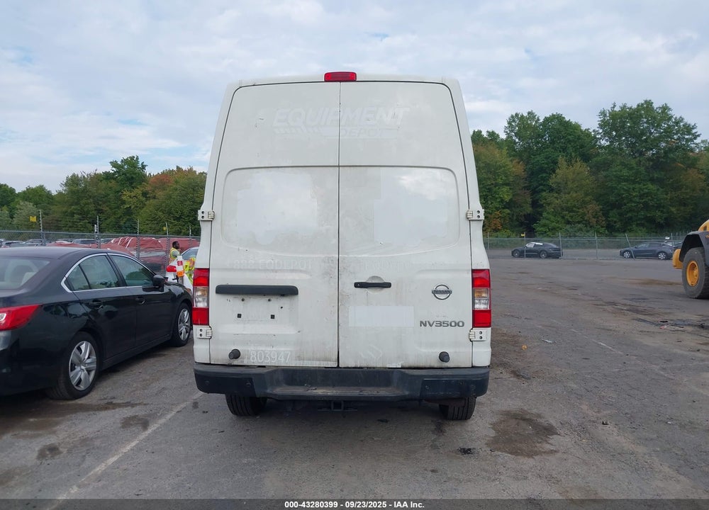 2018 NISSAN NV CARGO NV3500 HD SV V8 VIN: 1N6AF0LY2JN803947