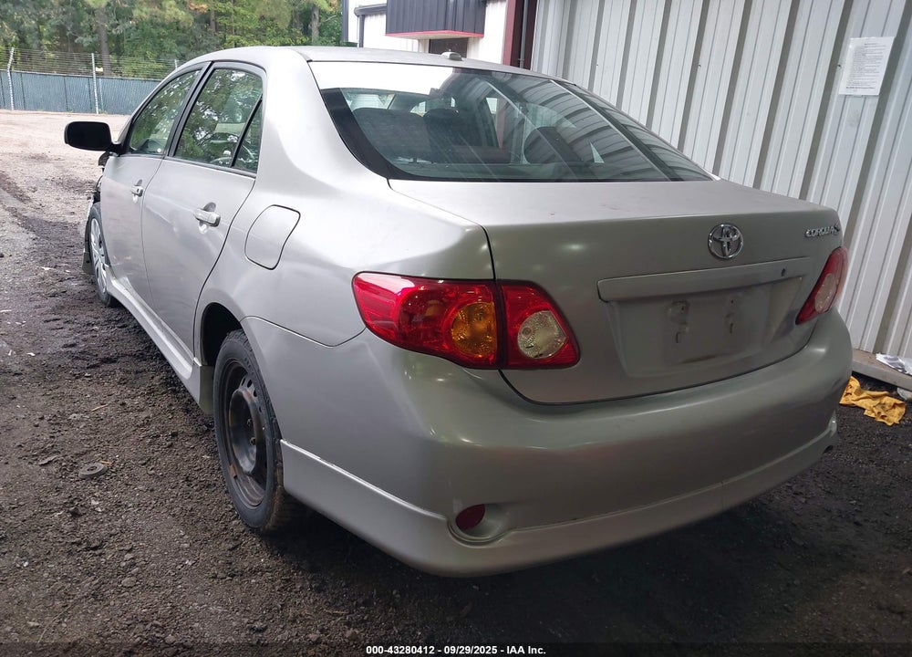 2009 TOYOTA COROLLA VIN: 1NXBU40E09Z011260