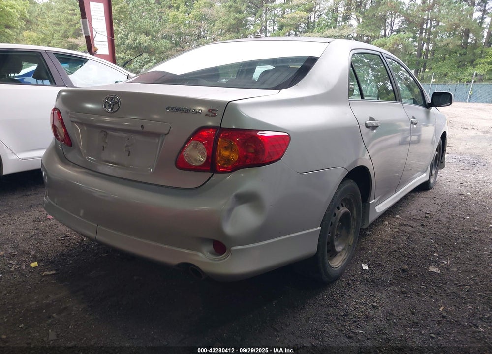 2009 TOYOTA COROLLA VIN: 1NXBU40E09Z011260