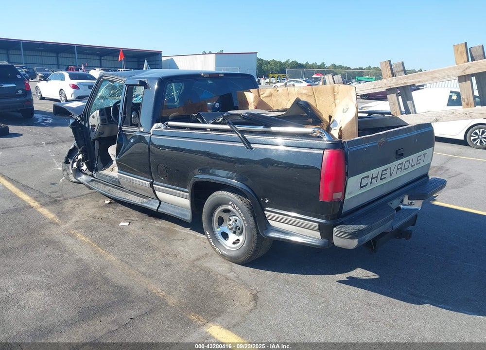1996 CHEVROLET GMT-400 C1500 VIN: 1GCEC19R4TE170728