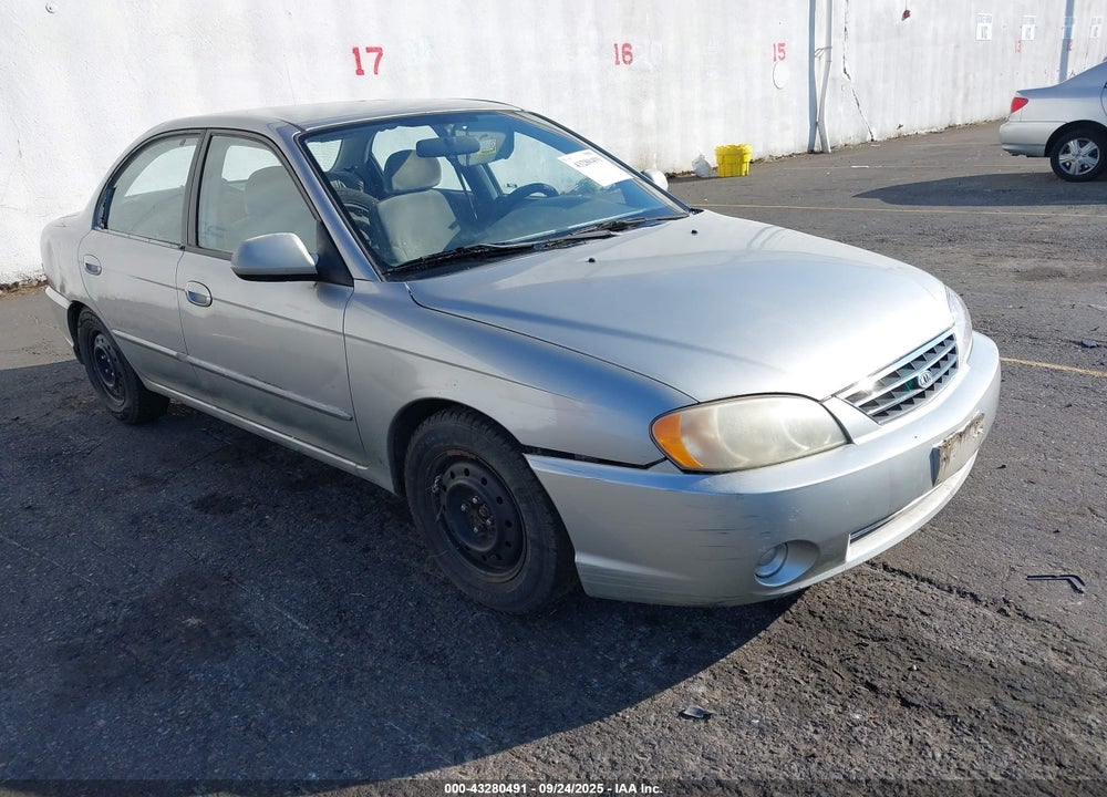 2003 KIA SPECTRA LS VIN: KNAFB121735300154