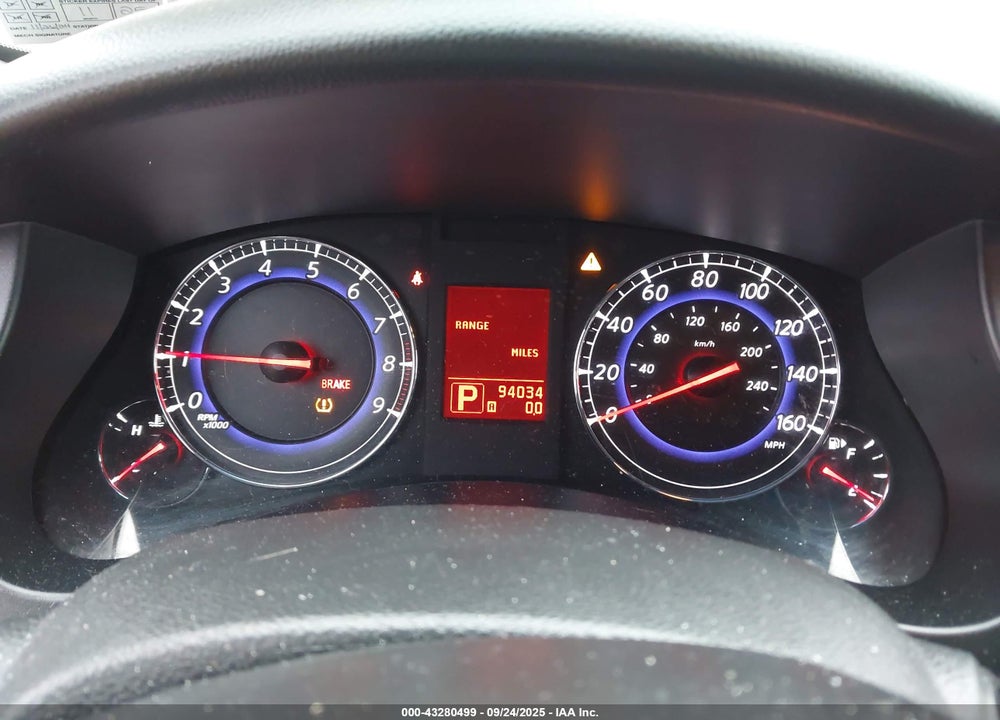 2010 INFINITI EX35 VIN: JN1AJ0HR9AM750496