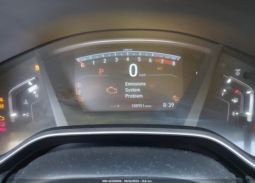 2019 HONDA CR-V VIN: 2HKRW2H55KH610855