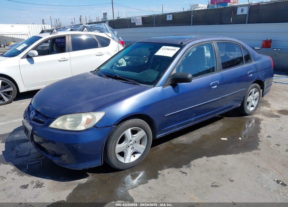 2004 HONDA CIVIC EX VIN: 2HGES267X4H536876