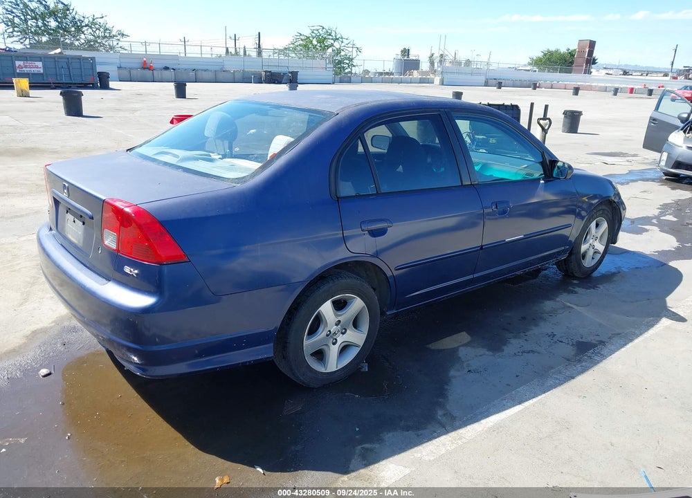 2004 HONDA CIVIC EX VIN: 2HGES267X4H536876