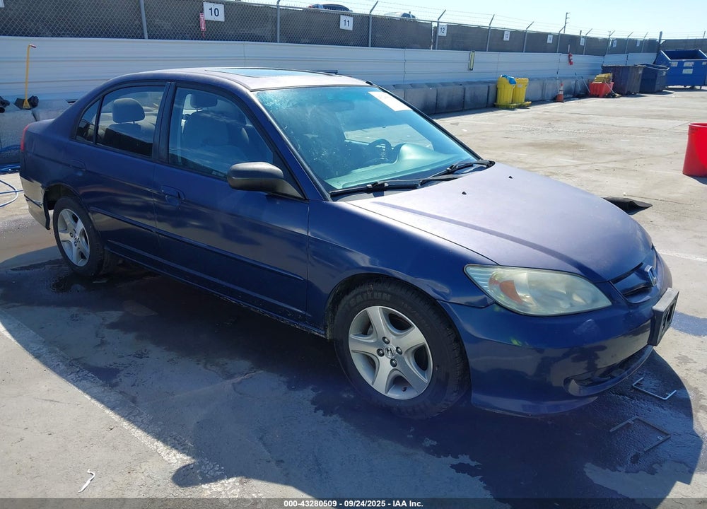 2004 HONDA CIVIC EX VIN: 2HGES267X4H536876