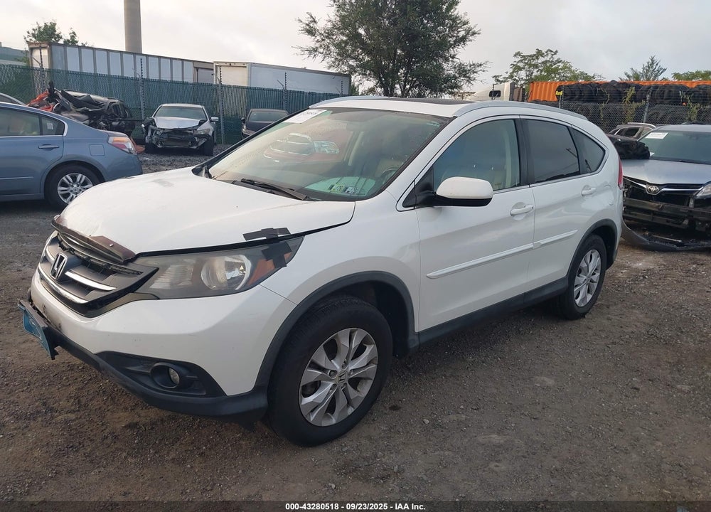 2014 HONDA CR-V EX-L VIN: 5J6RM4H7XEL047962
