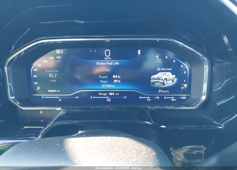 2025 CHEVROLET SILVERADO 1500 VIN: 1GCPACED6SZ122823