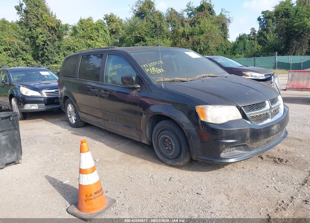 2014 DODGE GRAND CARAVAN SXT VIN: 2C4RDGCGXER206629