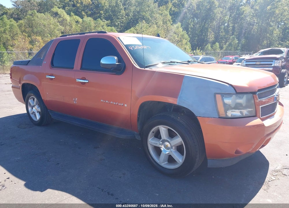 2007 CHEVROLET AVALANCHE 1500 LTZ VIN: 3GNEC12J67G110234