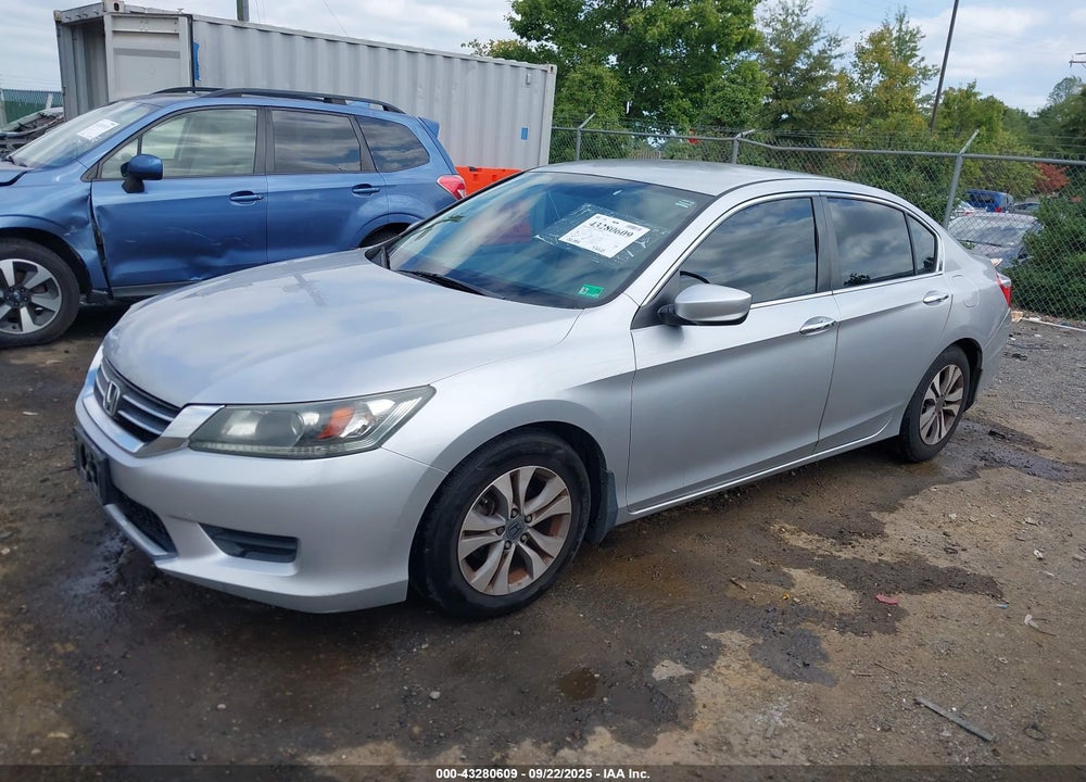 2013 HONDA ACCORD LX VIN: 1HGCR2F39DA232128