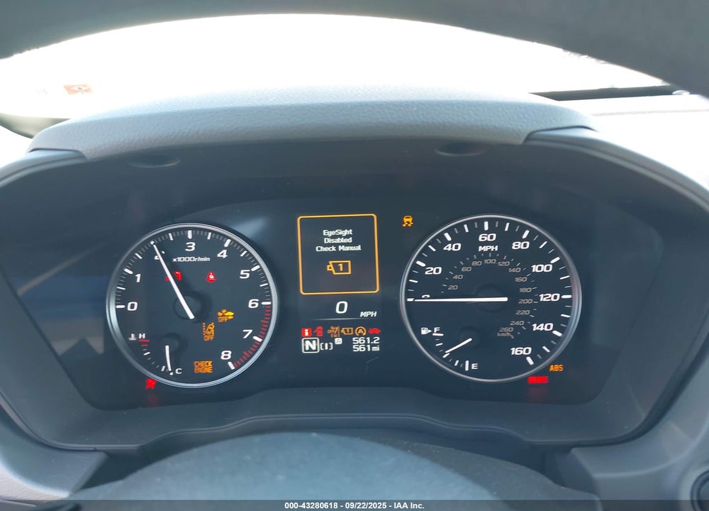 2025 SUBARU CROSSTREK VIN: JF2GUHDC2S8321291