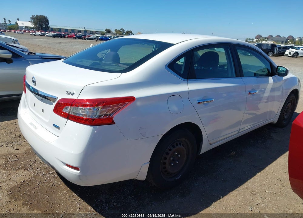 2014 NISSAN SENTRA SV VIN: 3N1AB7AP4EY272215