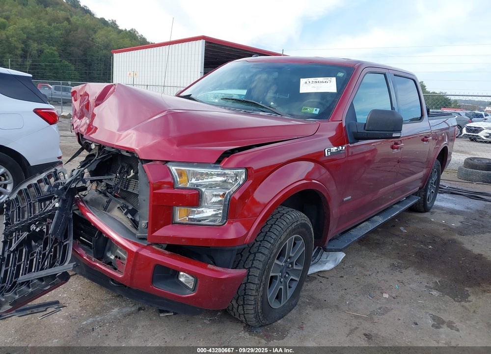 2016 FORD F-150 XLT VIN: 1FTEW1EP4GFB42178