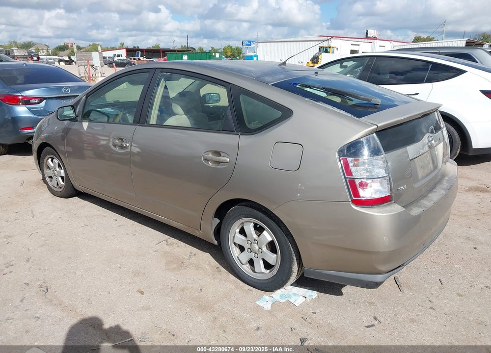 2005 TOYOTA PRIUS VIN: JTDKB20U953006158