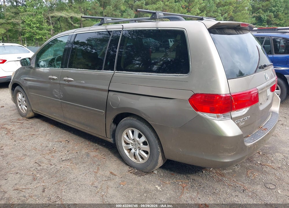 2008 HONDA ODYSSEY EX-L VIN: 5FNRL38738B017521