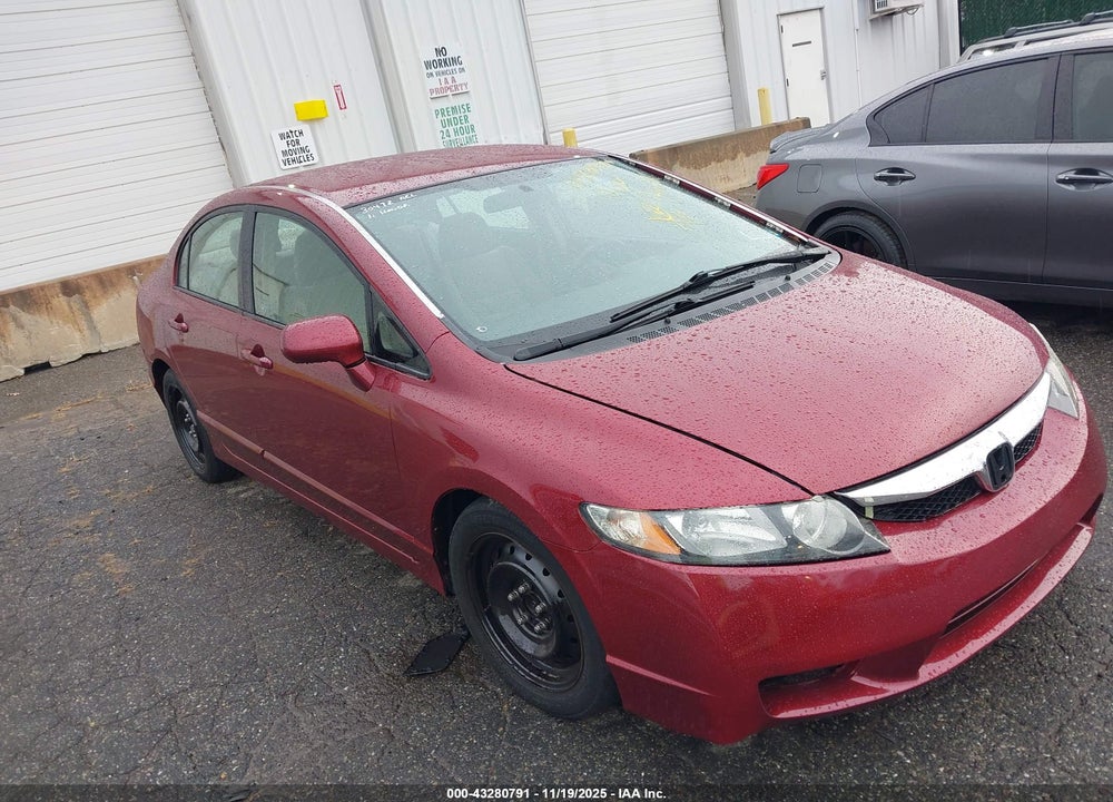 2011 HONDA CIVIC LX VIN: 2HGFA1F59BH542102