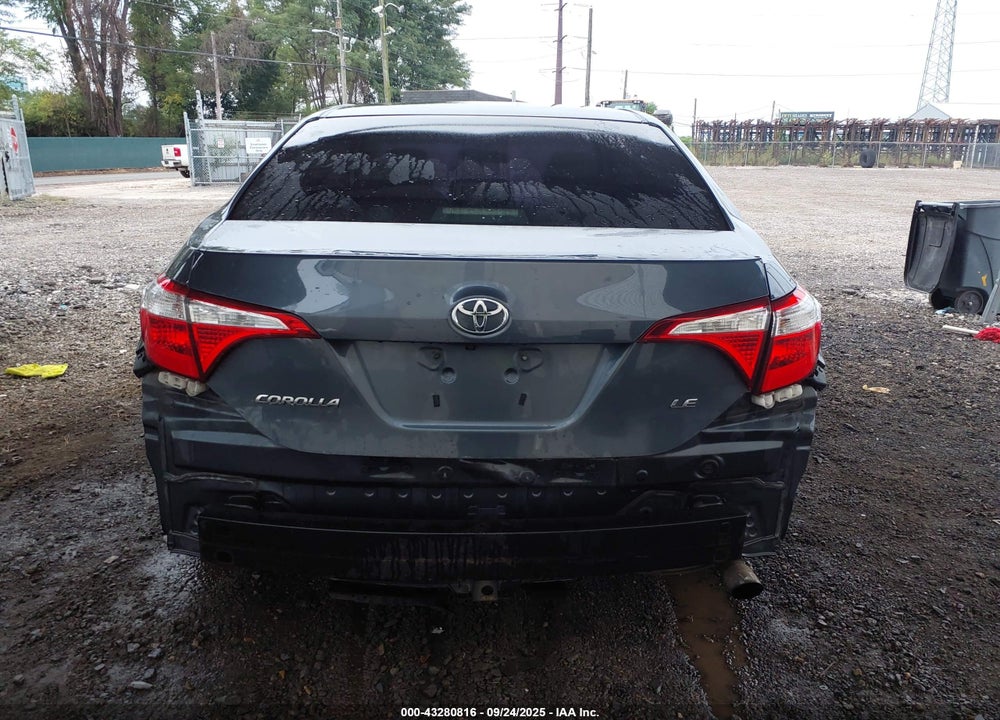 2016 TOYOTA COROLLA VIN: 2T1BURHE4GC684620