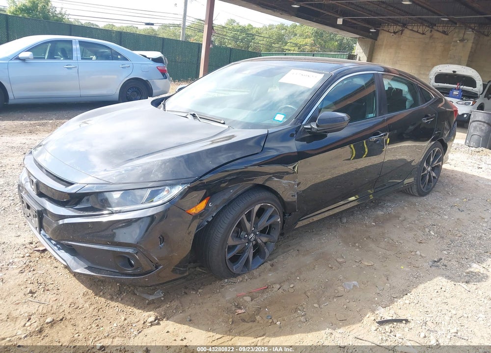 2019 HONDA CIVIC VIN: 2HGFC2F88KH504774