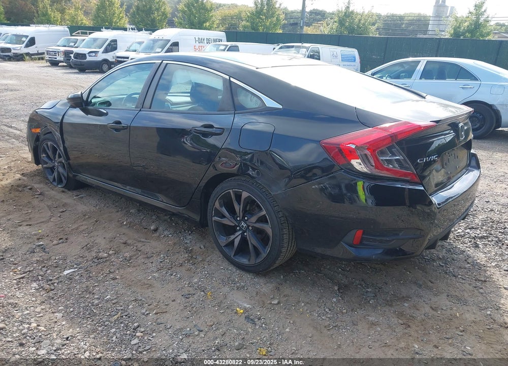 2019 HONDA CIVIC VIN: 2HGFC2F88KH504774