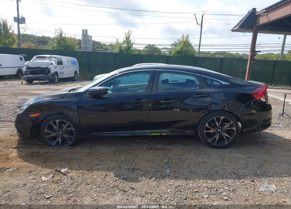 2019 HONDA CIVIC VIN: 2HGFC2F88KH504774