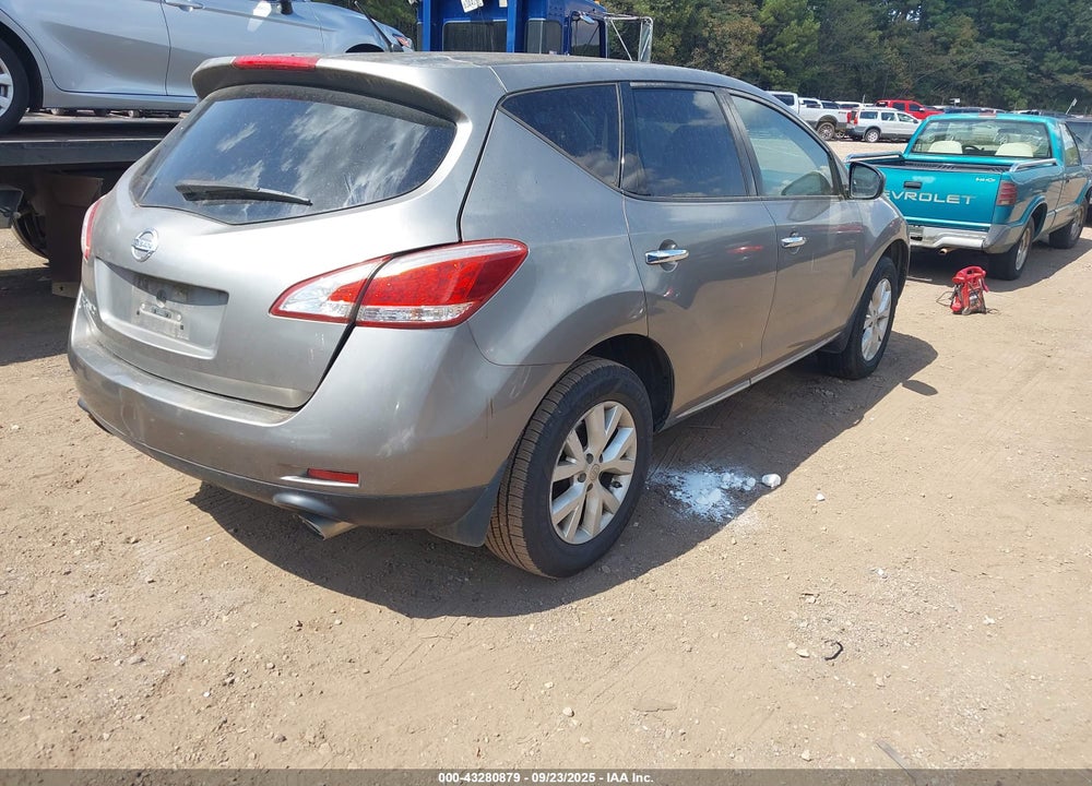 2012 NISSAN MURANO VIN: JN8AZ1MU2CW106713