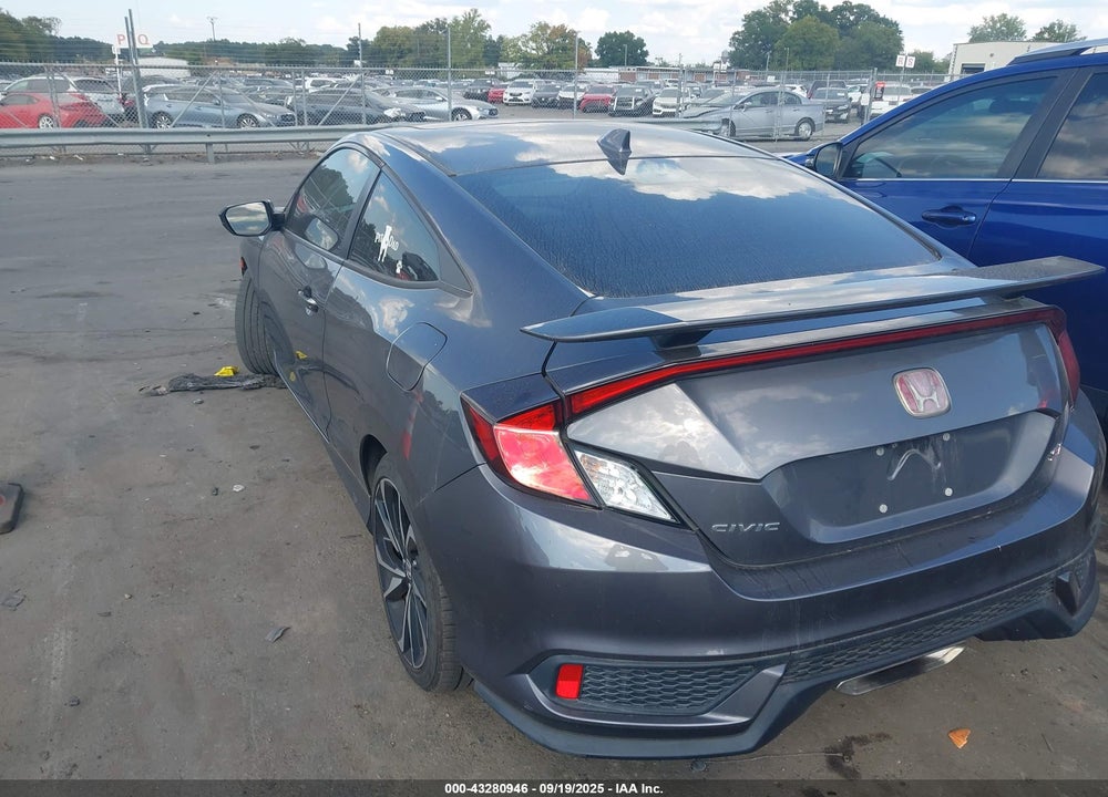 2019 HONDA CIVIC SI VIN: 2HGFC3A53KH752062