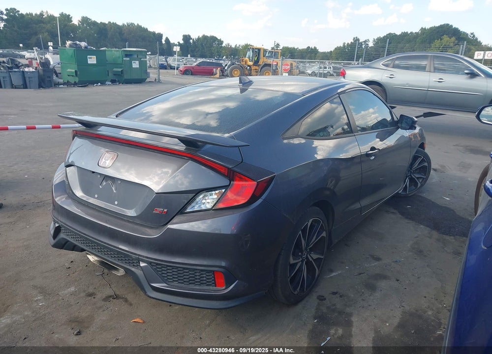 2019 HONDA CIVIC SI VIN: 2HGFC3A53KH752062