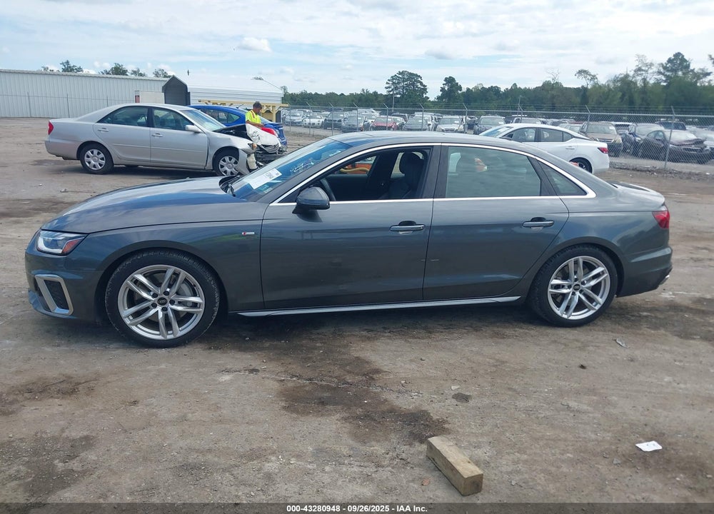 2023 AUDI A4 PREMIUM PLUS 45 TFSI S LINE QUATTRO S TRONIC VIN: WAUEAAF40PN015109