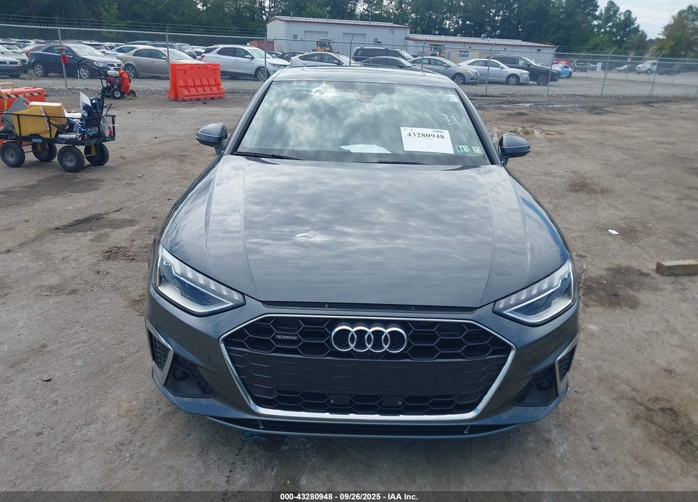 2023 AUDI A4 PREMIUM PLUS 45 TFSI S LINE QUATTRO S TRONIC VIN: WAUEAAF40PN015109