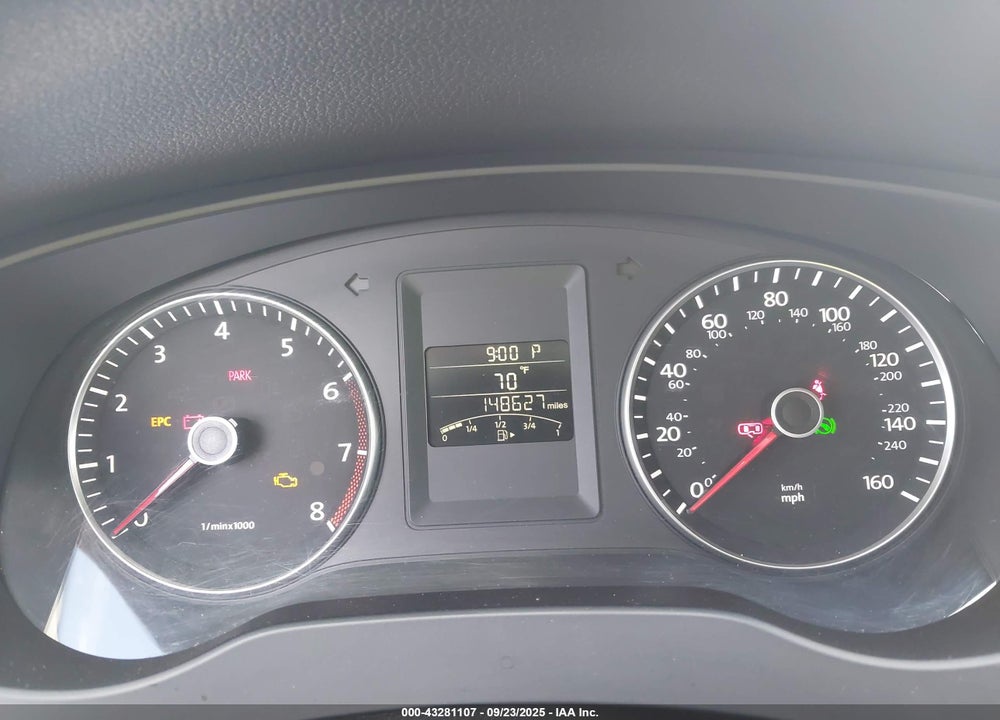 2013 VOLKSWAGEN JETTA VIN: 3VWDP7AJ1DM434070