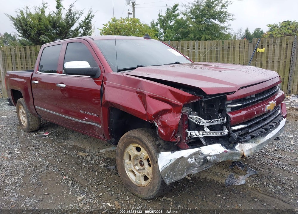 2017 CHEVROLET SILVERADO 1500 2LZ VIN: 3GCUKSEC0HG227609