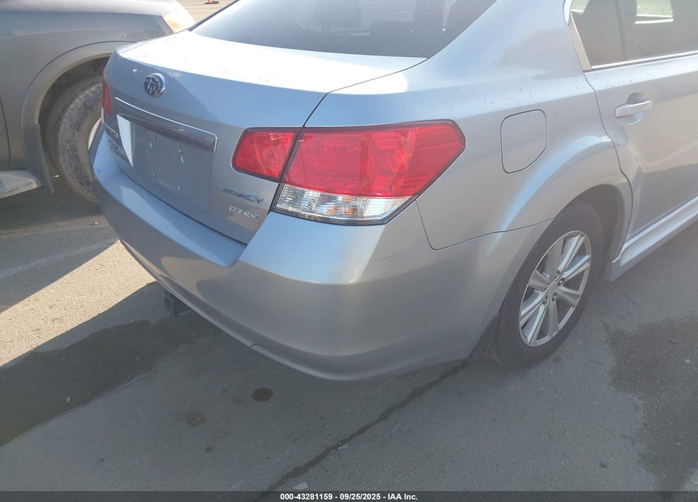 2012 SUBARU LEGACY VIN: 4S3BMBC61C3002609