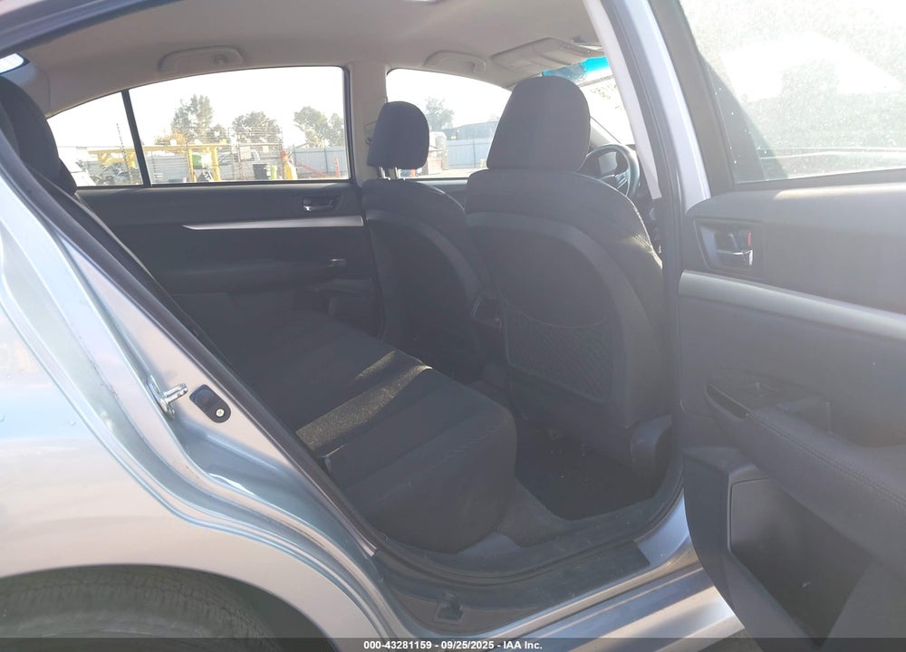 2012 SUBARU LEGACY VIN: 4S3BMBC61C3002609