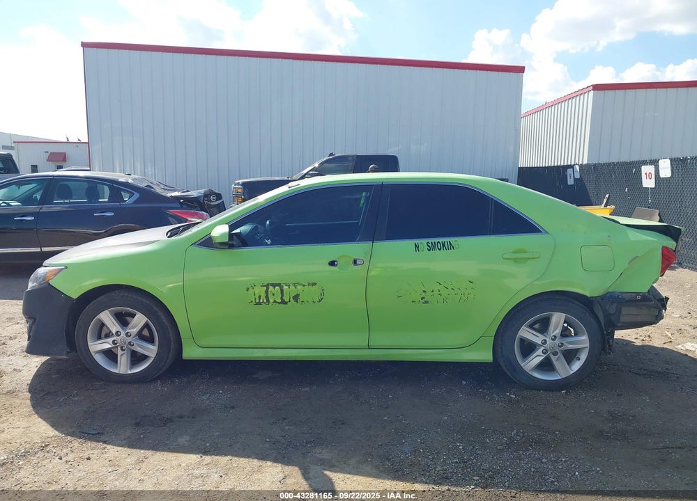 2013 TOYOTA CAMRY SE VIN: 4T1BF1FK9DU295406