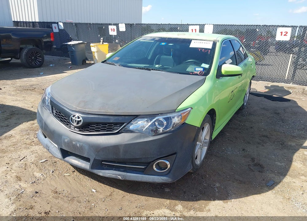 2013 TOYOTA CAMRY SE VIN: 4T1BF1FK9DU295406