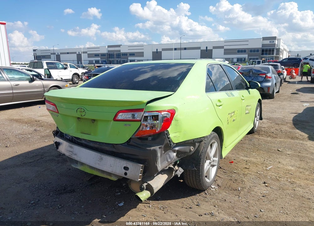 2013 TOYOTA CAMRY SE VIN: 4T1BF1FK9DU295406