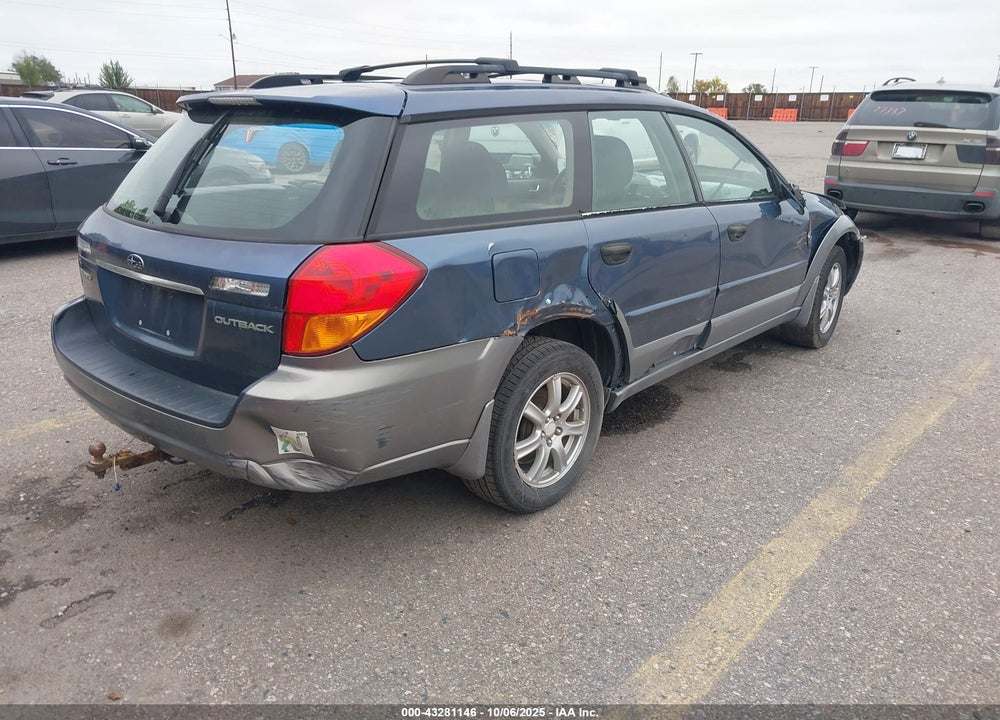2005 SUBARU OUTBACK 2.5I VIN: 4S4BP61C157358914