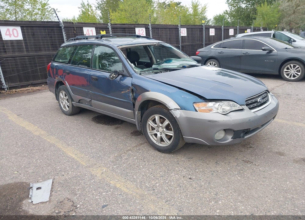 2005 SUBARU OUTBACK 2.5I VIN: 4S4BP61C157358914
