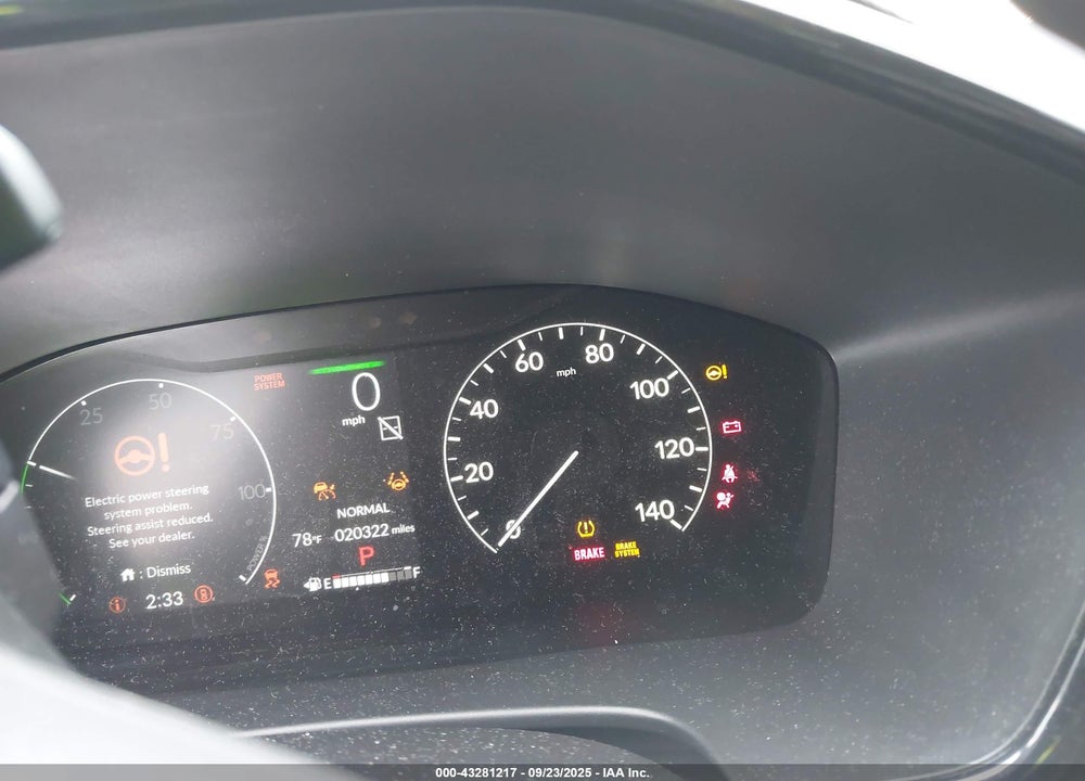 2025 HONDA CR-V HYBRID SPORT VIN: 7FARS5H5XSE000630