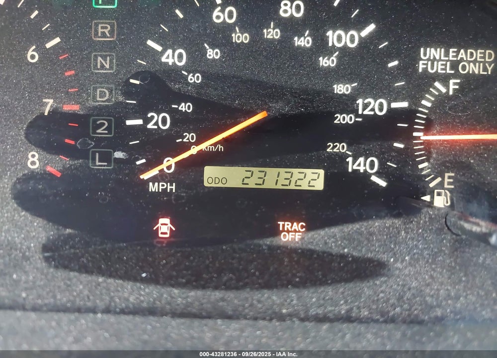 2001 LEXUS ES 300 VIN: JT8BF28G910311348