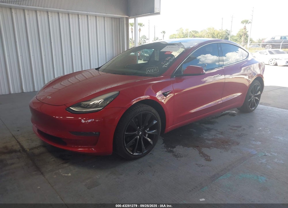 2018 TESLA MODEL 3 LONG RANGE/PERFORMANCE VIN: 5YJ3E1EB6JF117213