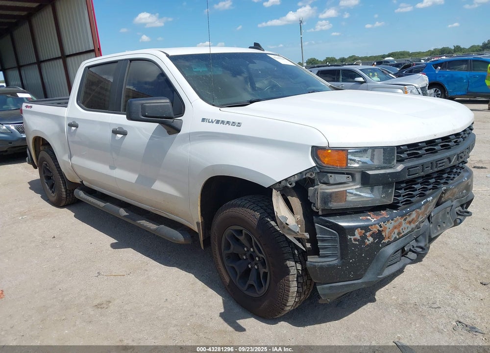 2019 CHEVROLET SILVERADO 1500 WORK TRUCK VIN: 3GCUYAEF9KG273501