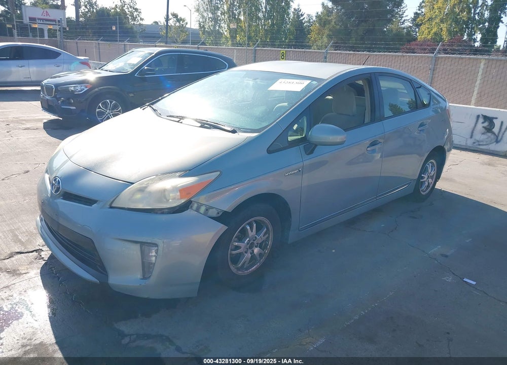 2012 TOYOTA PRIUS VIN: JTDKN3DU2C1497804