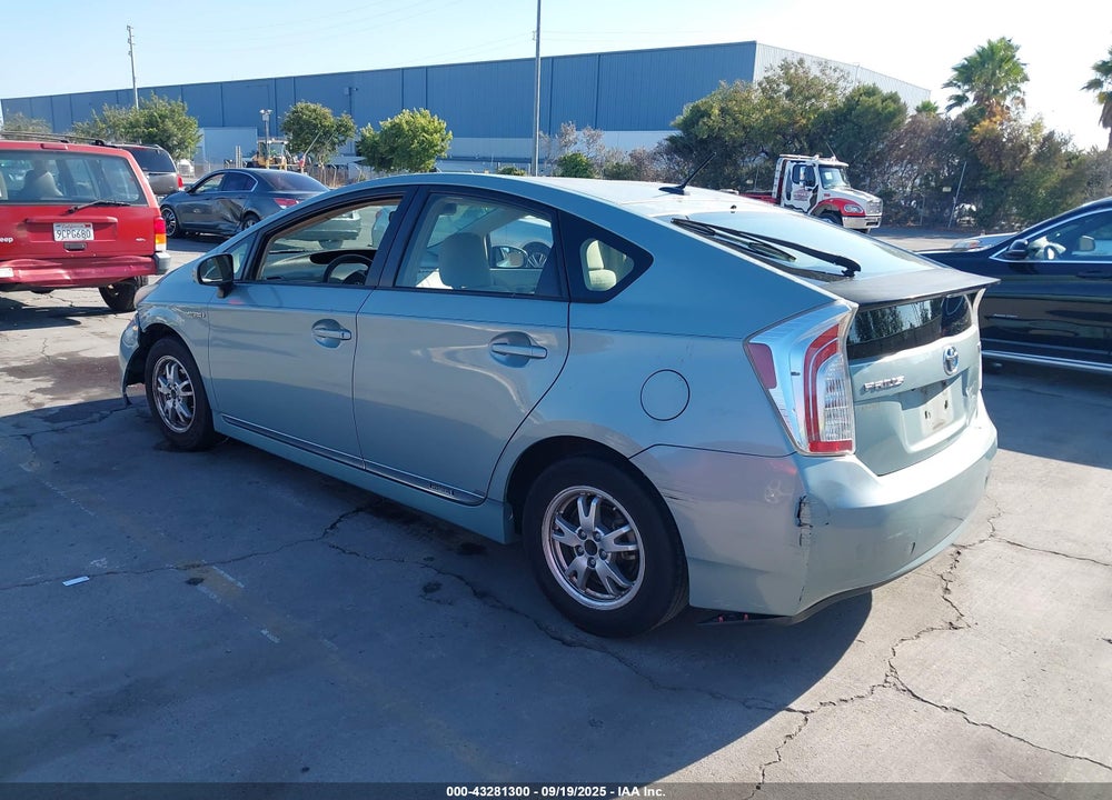 2012 TOYOTA PRIUS VIN: JTDKN3DU2C1497804