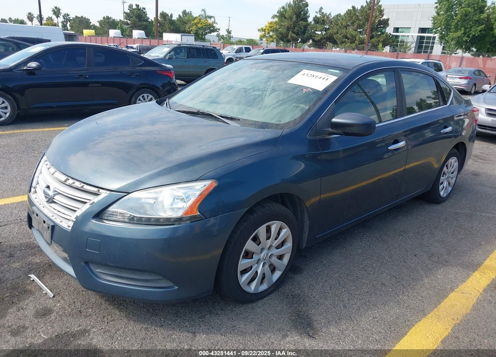 2013 NISSAN SENTRA SV VIN: 3N1AB7AP5DL746748