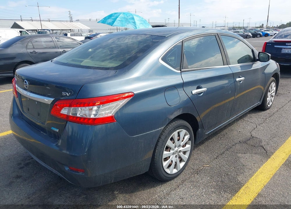 2013 NISSAN SENTRA SV VIN: 3N1AB7AP5DL746748