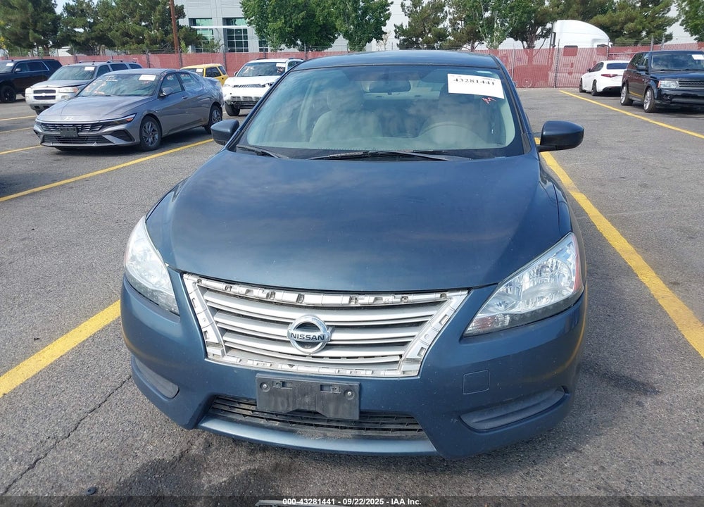 2013 NISSAN SENTRA SV VIN: 3N1AB7AP5DL746748